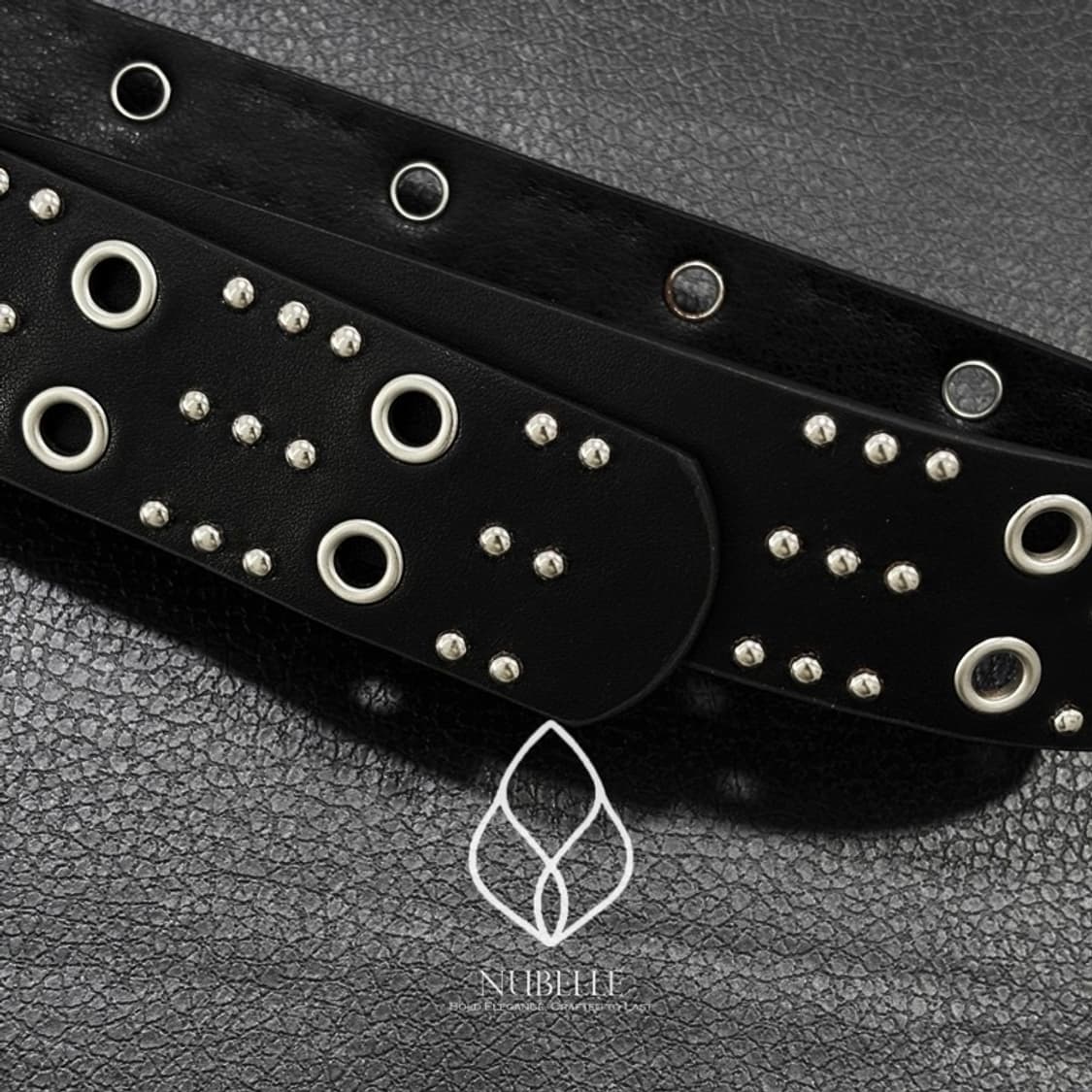 🌗 Eyelet stud belt / 아일렛 스터드 웨스턴 벨트 상품이미지5