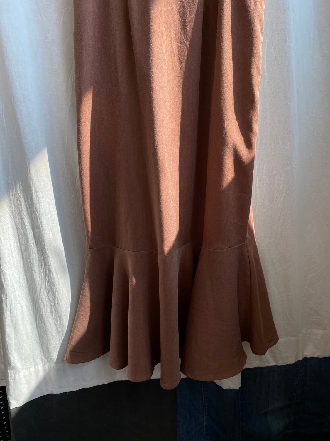 GRL 브라운 민소매원피스(M/새상품) 상품이미지5