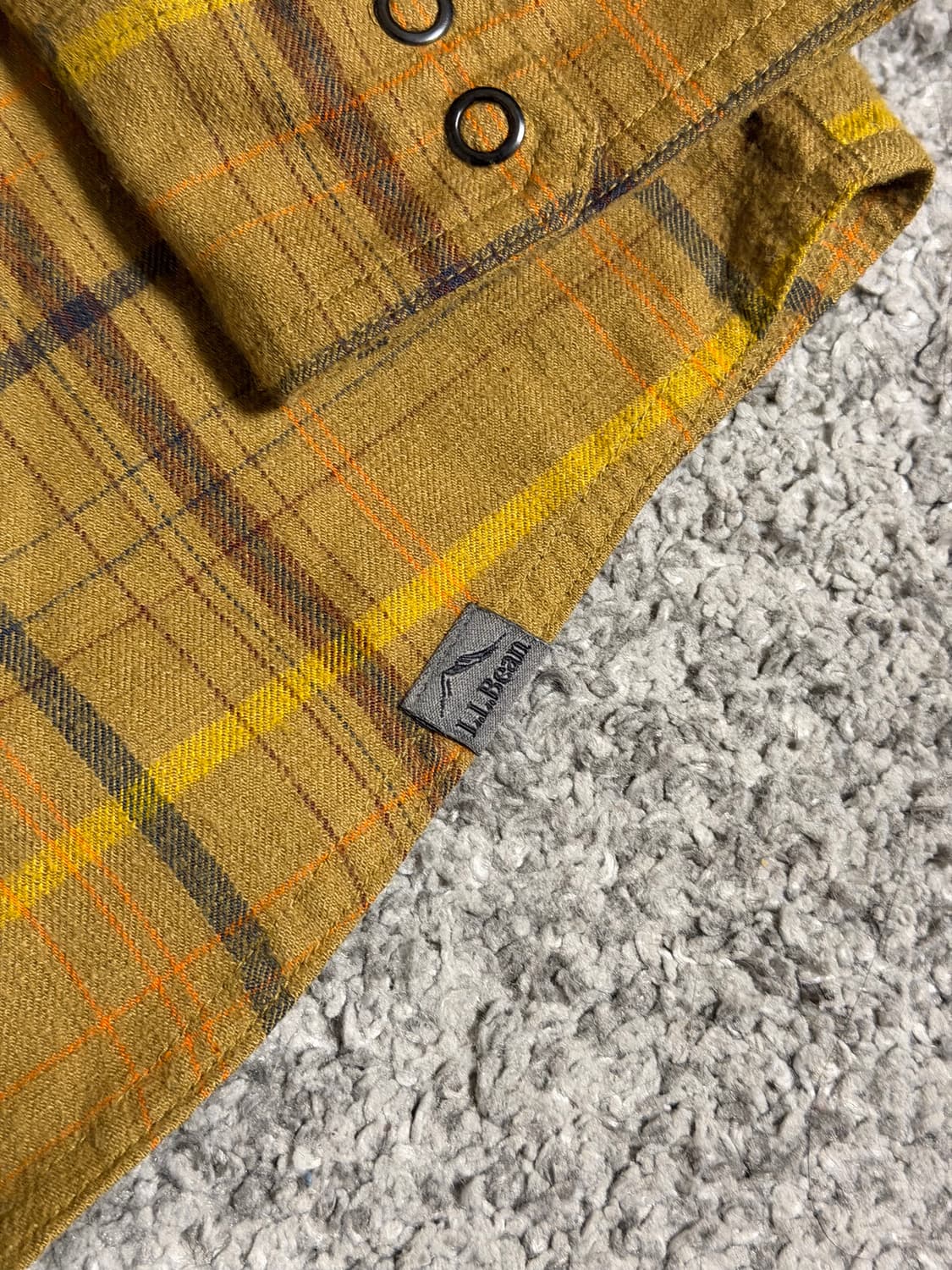 L.L.Bean 엘엘빈 스냅 버튼 플란넬 셔츠 상품이미지6