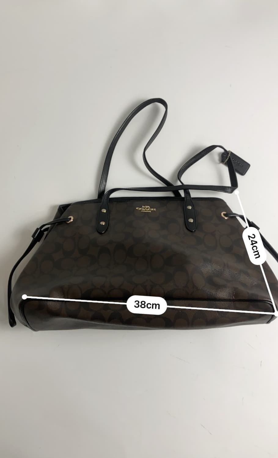 코치 시그니처 숄더백 상품이미지9