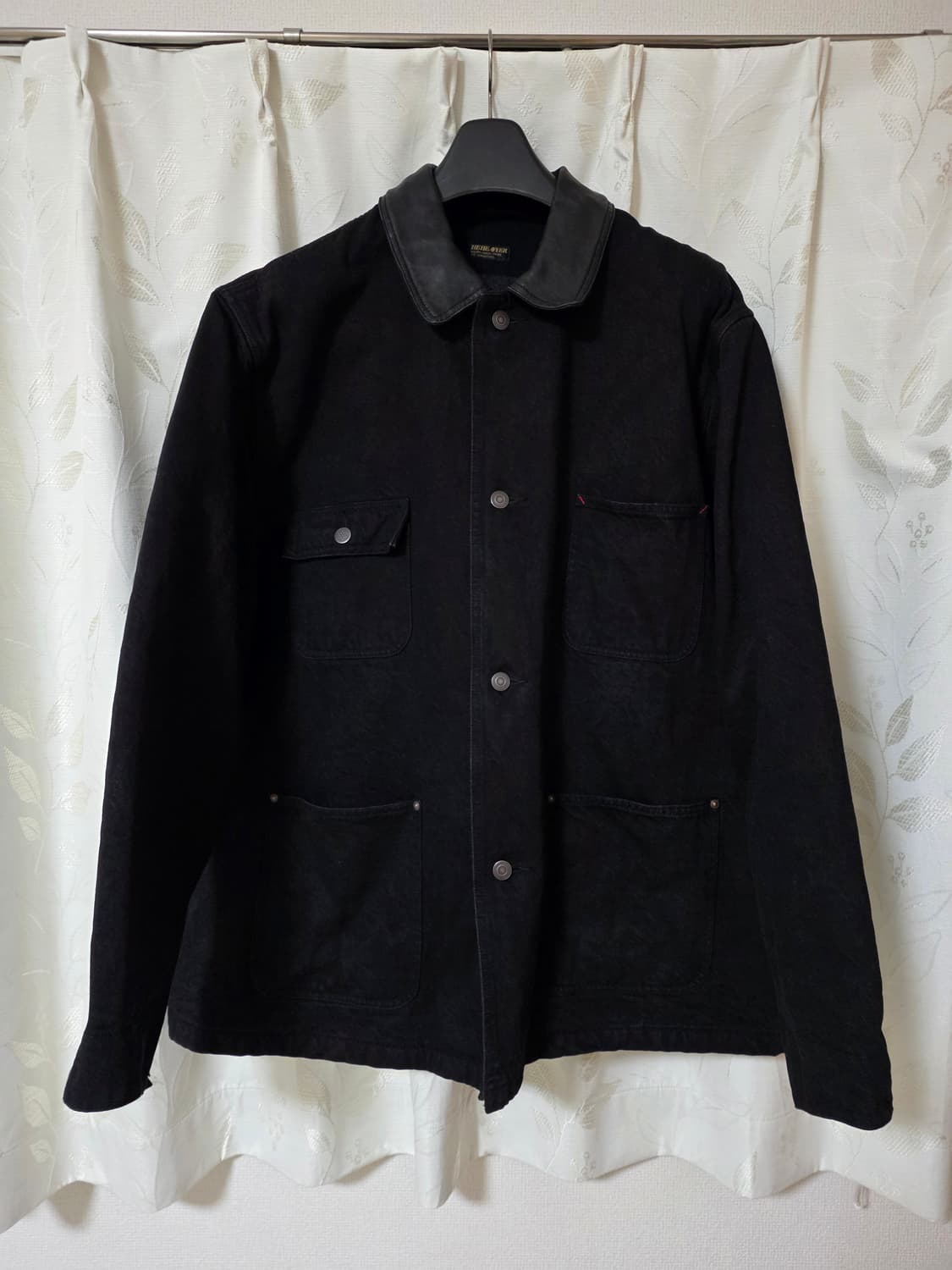 비헤비어 레더 칼라 커버올 4사이즈 상품이미지1