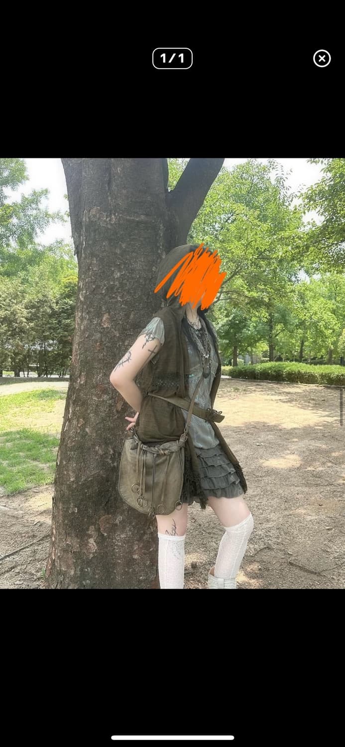 세실맥비 카키 베스트 상품이미지3