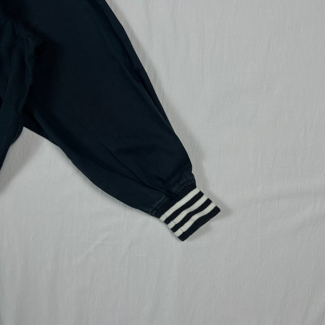 90’s 반작 van jac 빅로고 스냅 블루종 자켓 상품이미지4