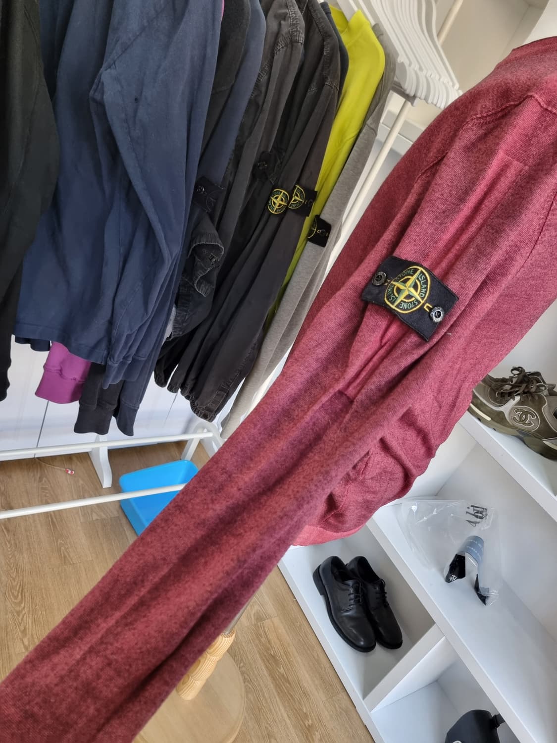 스톤아일랜드 와인 니트 상품이미지2