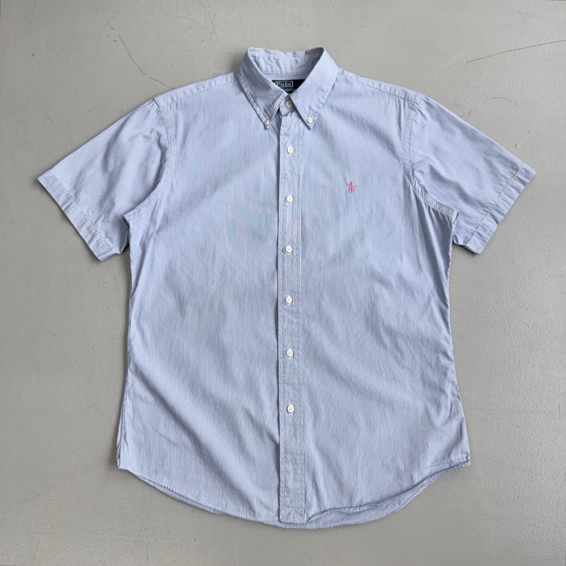 폴로 포니 스트라이프 반팔 셔츠 상품이미지2