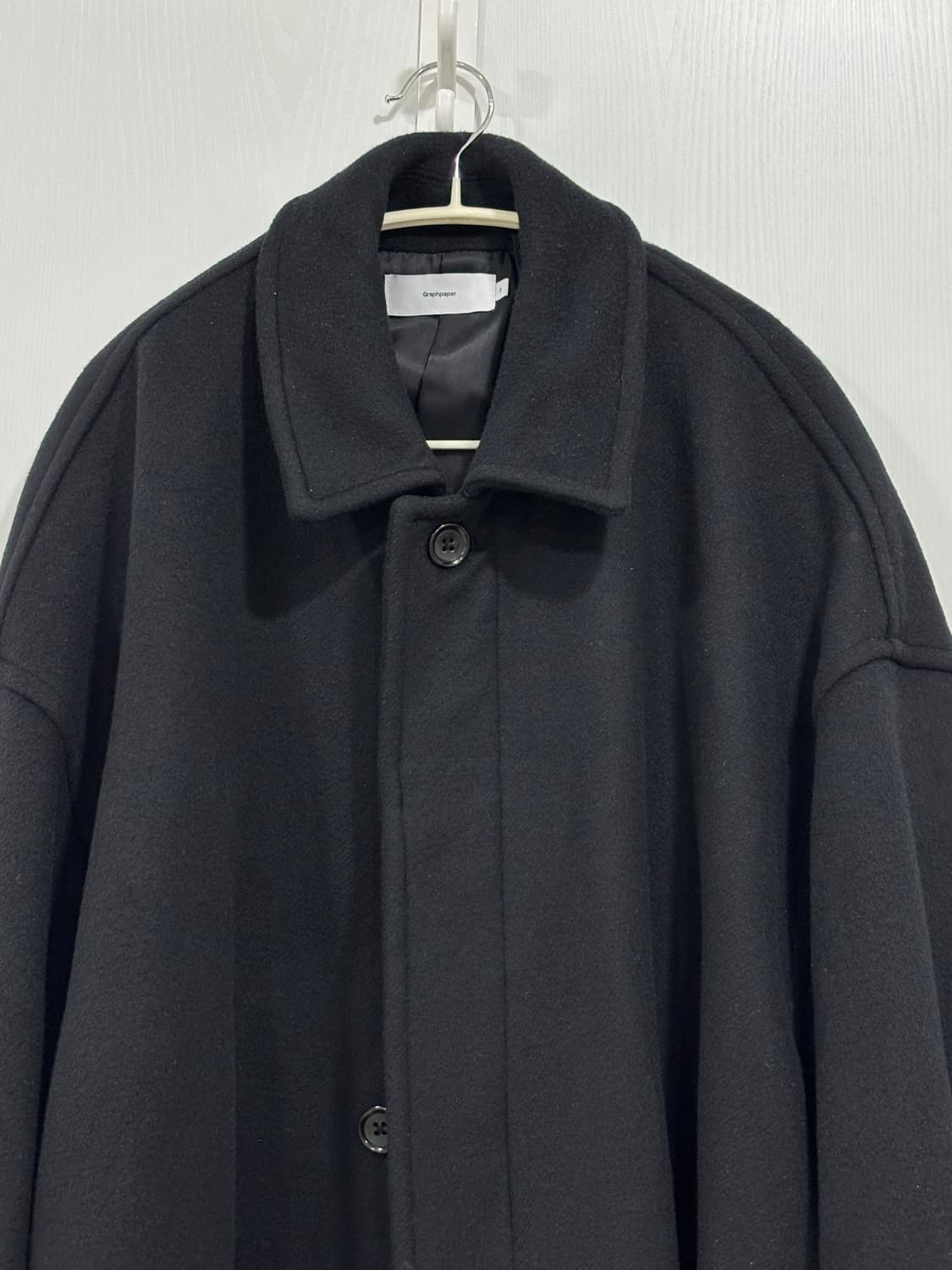 그라프페이퍼 Graphpaper 멜튼 울코트 24AW 상품이미지3