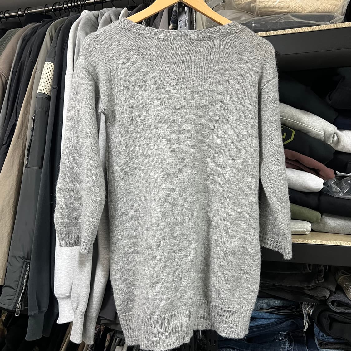 7부소매 모리걸 포켓 니트 상품이미지8