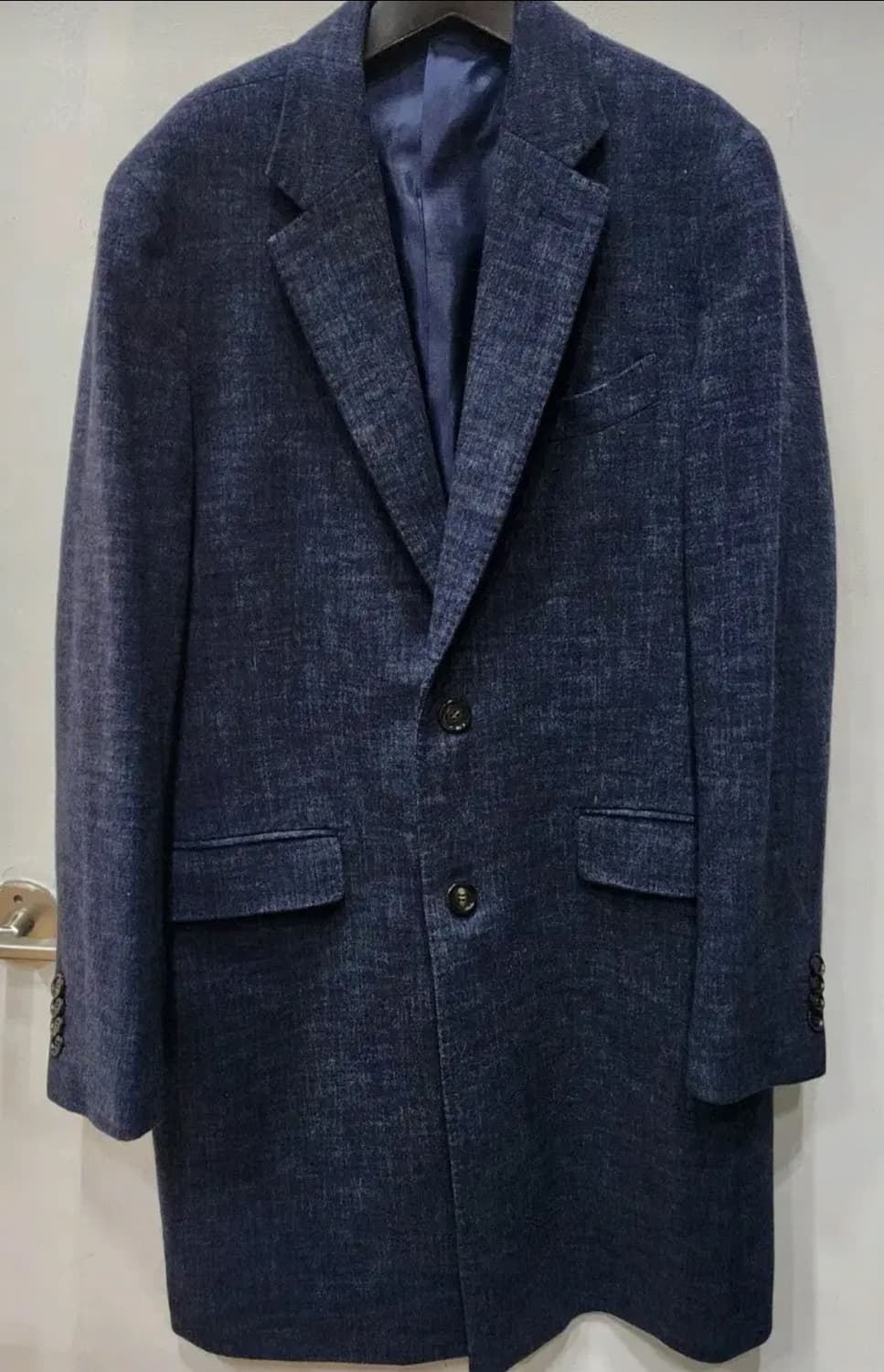 갤럭시 남성 캐시미어 롱코트 52 사이즈 105 상품이미지1