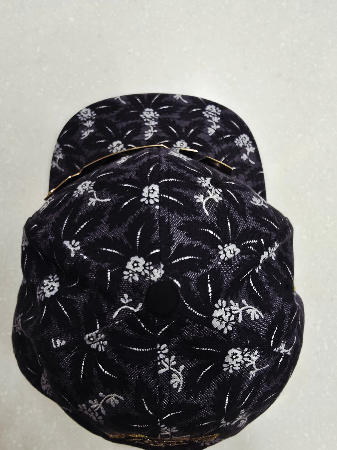 NBA 플라워 패턴 볼캡 모자 상품이미지5