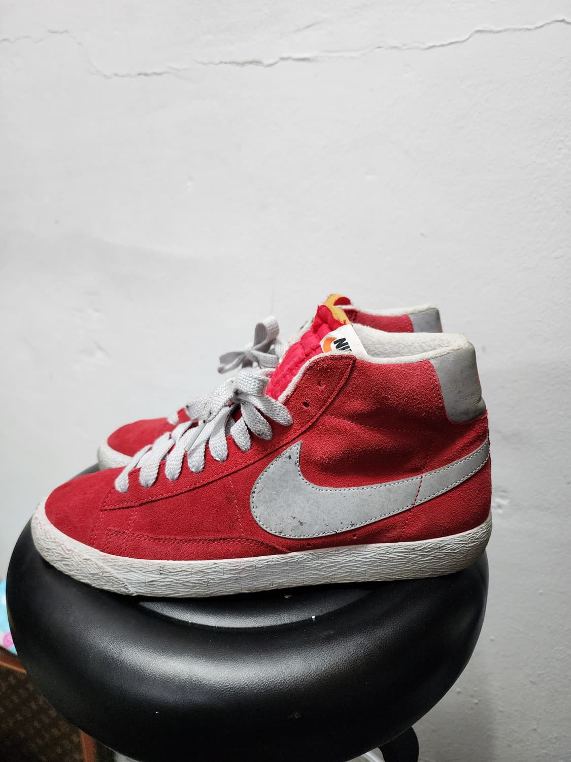 Nike 나이키 블레이져 미드 프리미엄 빈티지 레드 상품이미지5