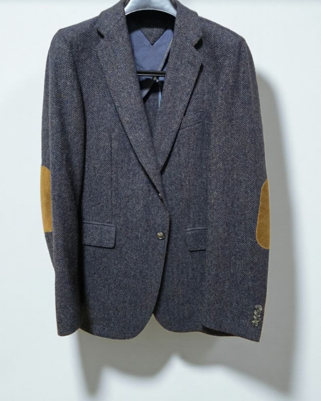 타미힐피거 헤링본 블레이저 46 / 엘보 패치(여자분도착용가능) 상품이미지1