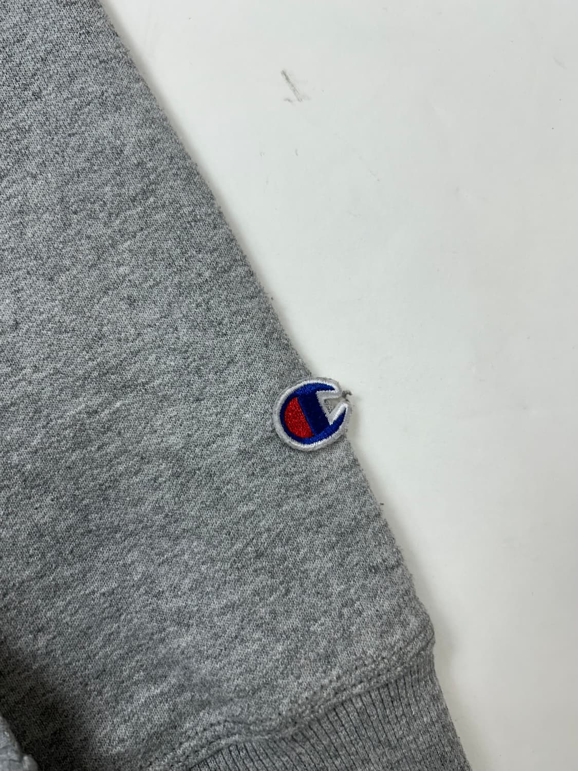 챔피온 그레이 소매로고 후드티 M 상품이미지7