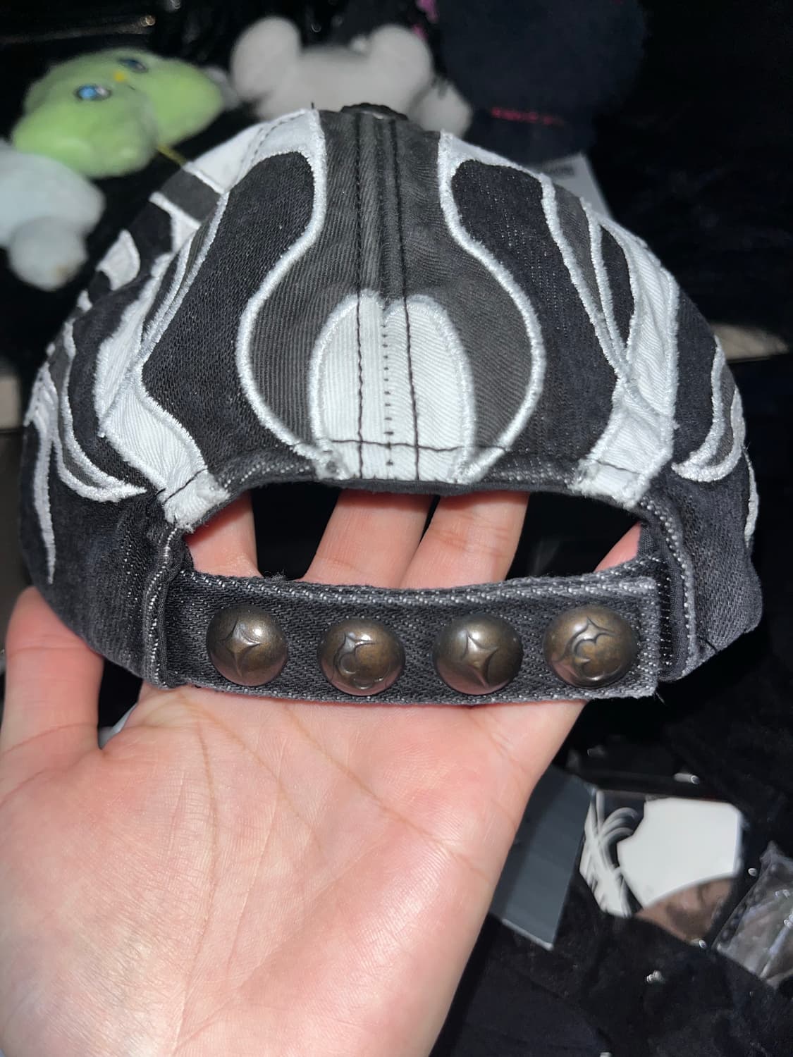 <새상품>떠그클럽 쵸퍼캡모자 블랙 상품이미지3