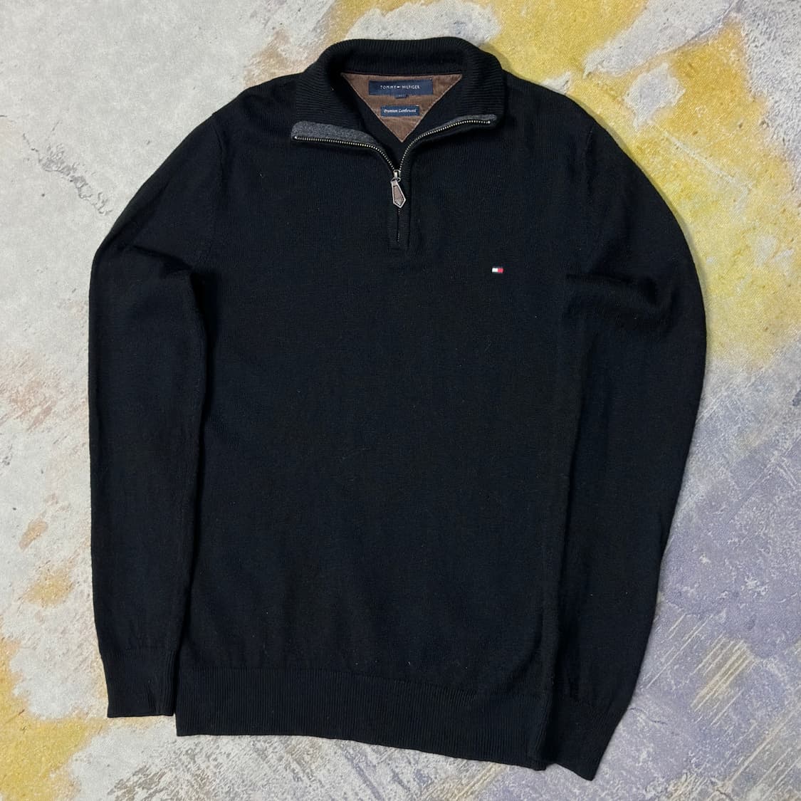 타미 하프집업 램스울 니트 m 상품이미지1