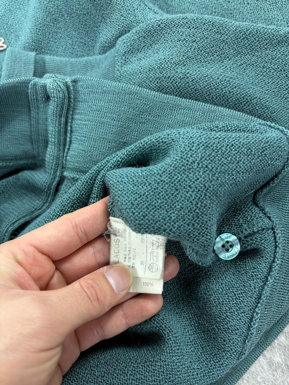 Lacoste 90's Cardigan   상품이미지5