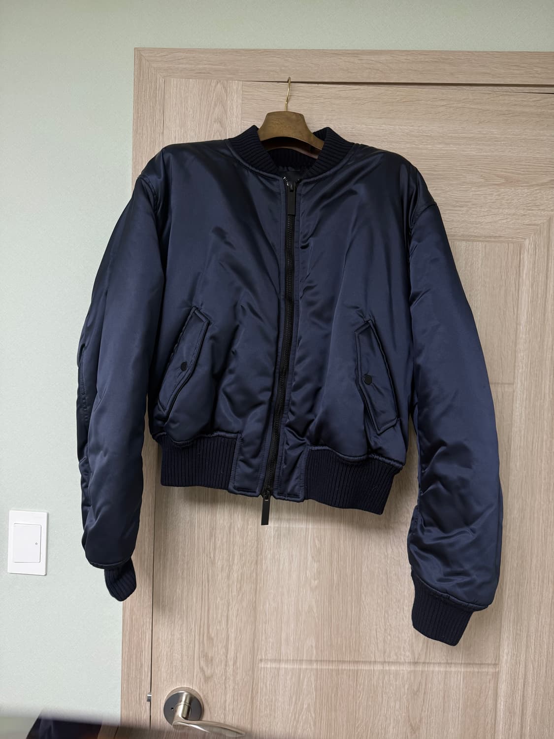보터Botter 봄버 자켓 (네이비) 판매합니다. 48사이즈 상품이미지3