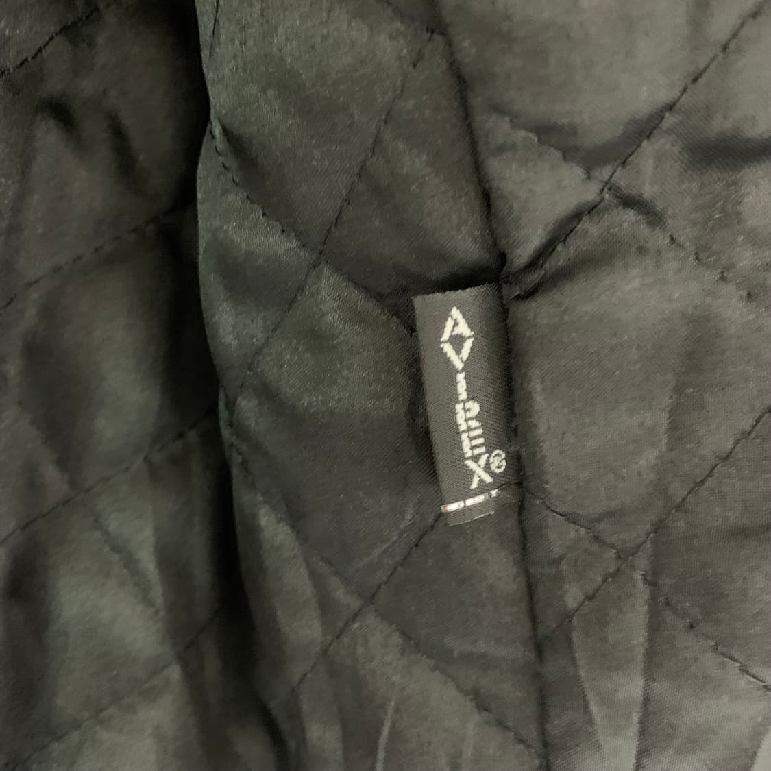 아비렉스 USA 빈티지 벨티드 지퍼 소가죽 리얼 레더 자켓 남성 M 상품이미지5