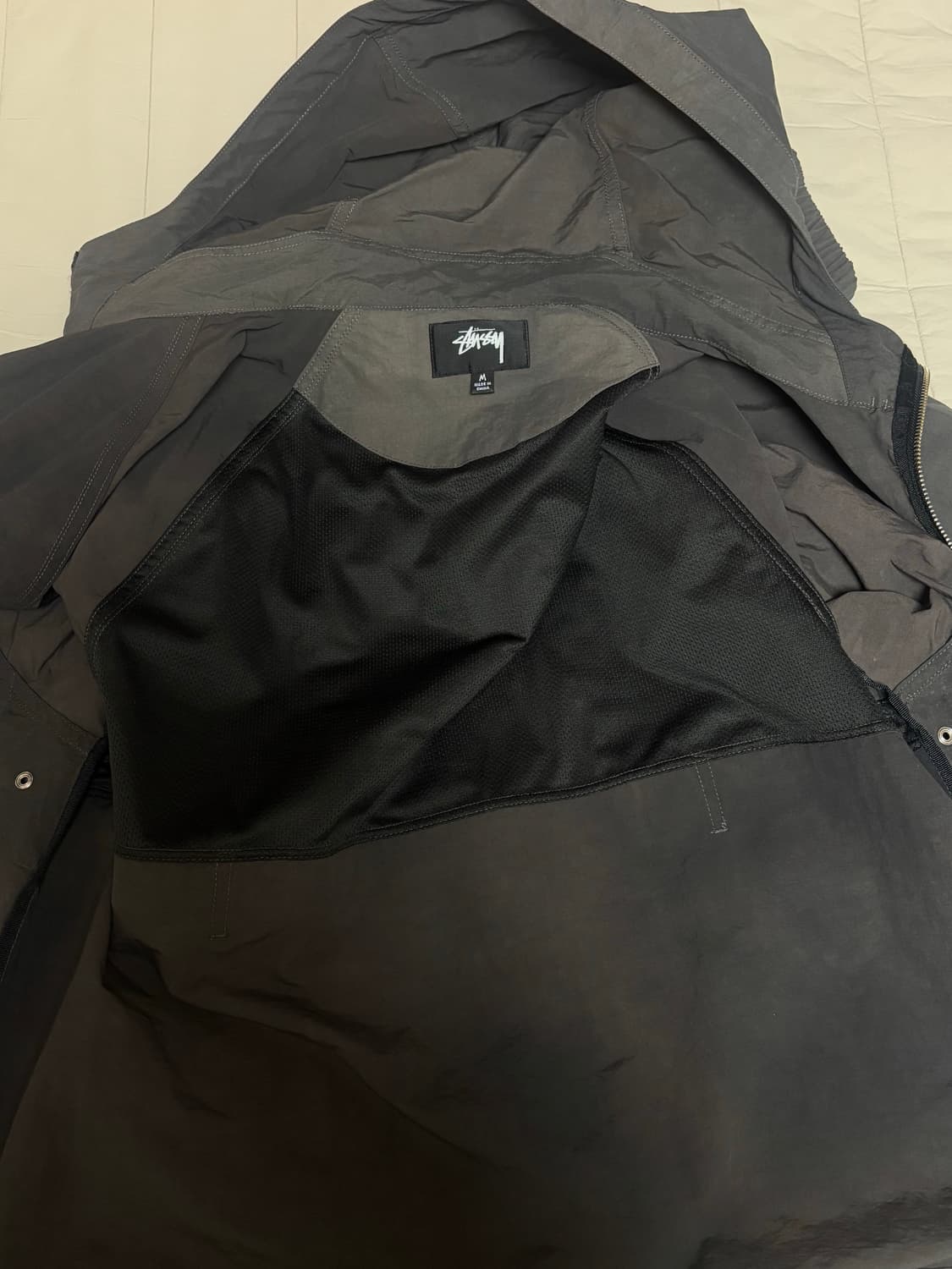 스투시 웨이브 다이 비치쉘 자켓 바람막이 M 상품이미지4