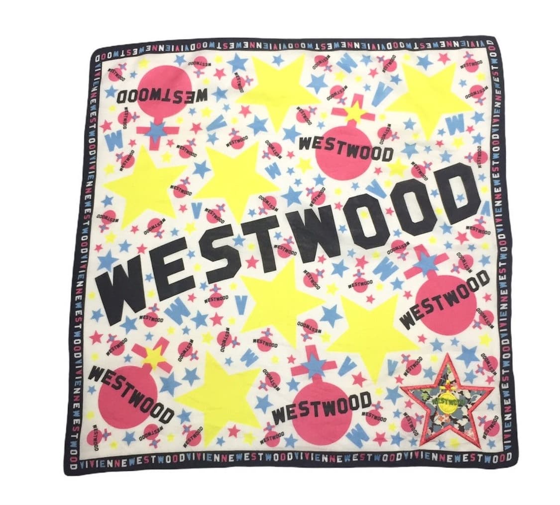 Vivienne Westwood 비비안 웨스트우드 스타미니스카프 손수건 상품이미지5