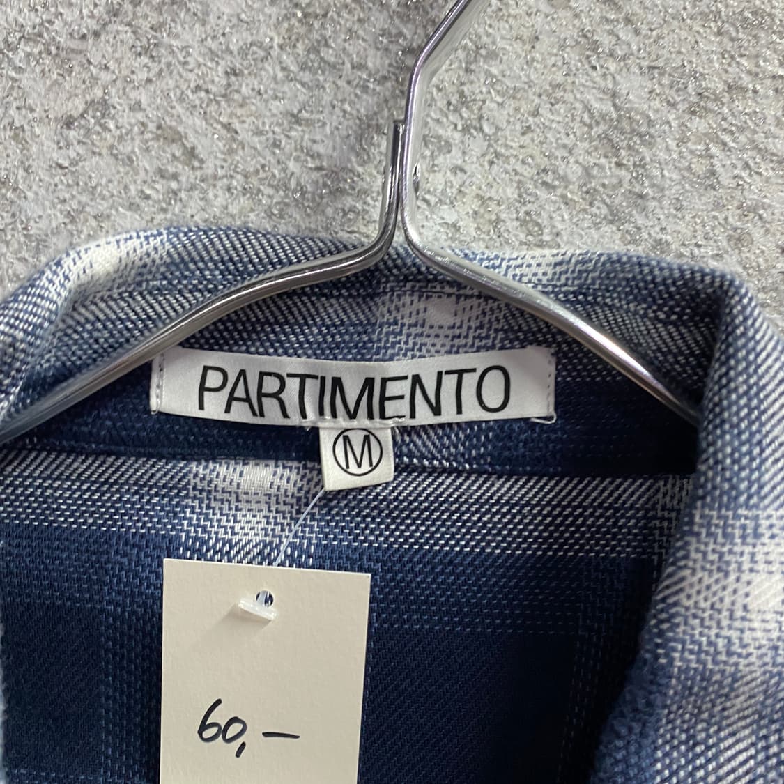 파르티멘토 플란넬 체크셔츠 집업 자켓 B4519 상품이미지7