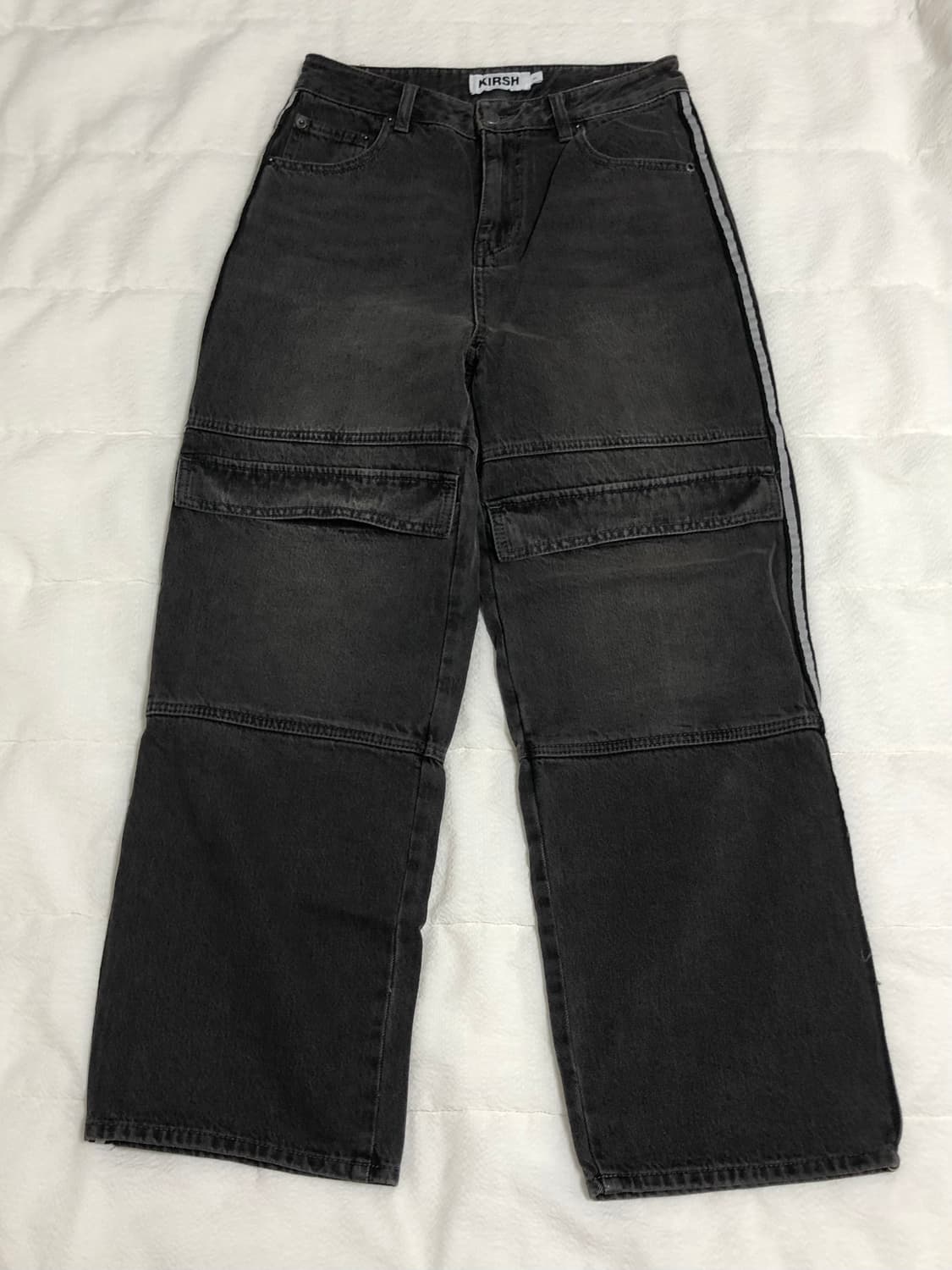 키르시 포켓 흑청 데님 팬츠 (1size) 상품이미지3