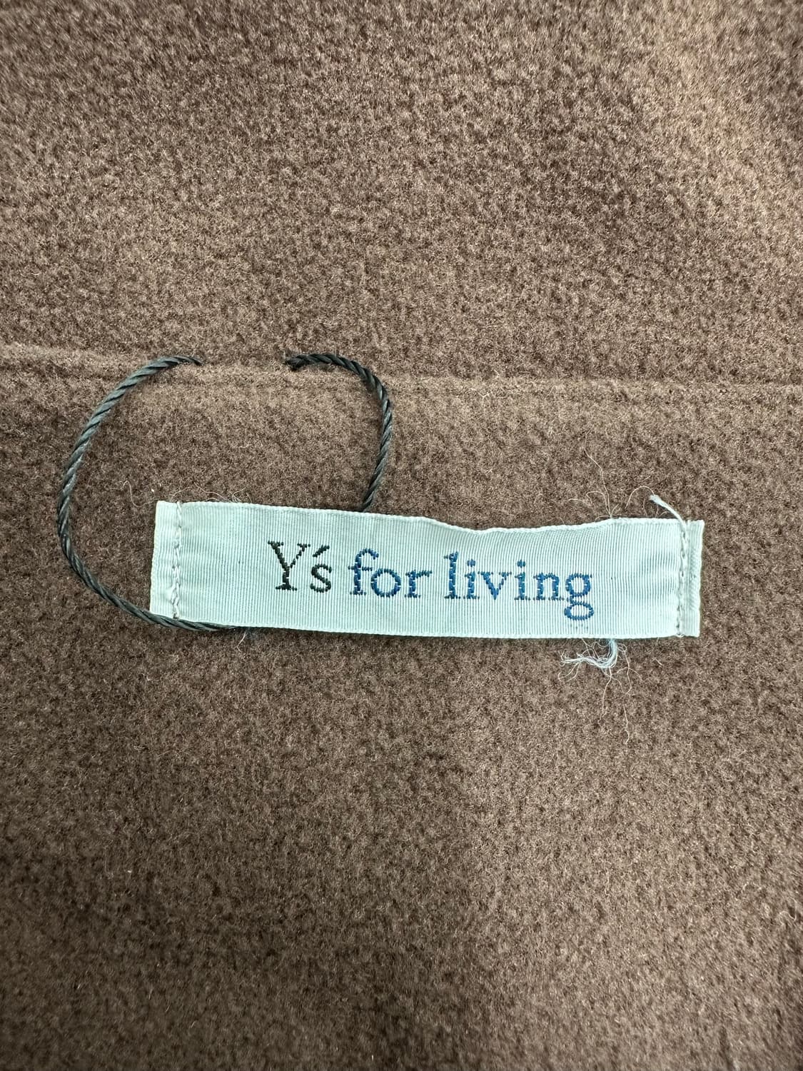 Y's for living 브라운 슬리브리스 탑 상품이미지3
