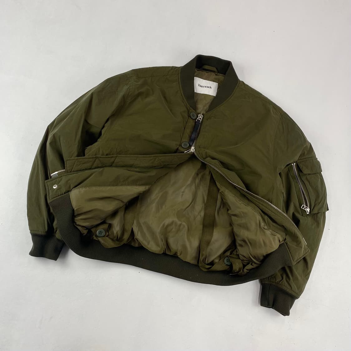 토니웩 유틸리티 페이디드 Ma-1 항공 봄버 자켓 (100) 상품이미지1