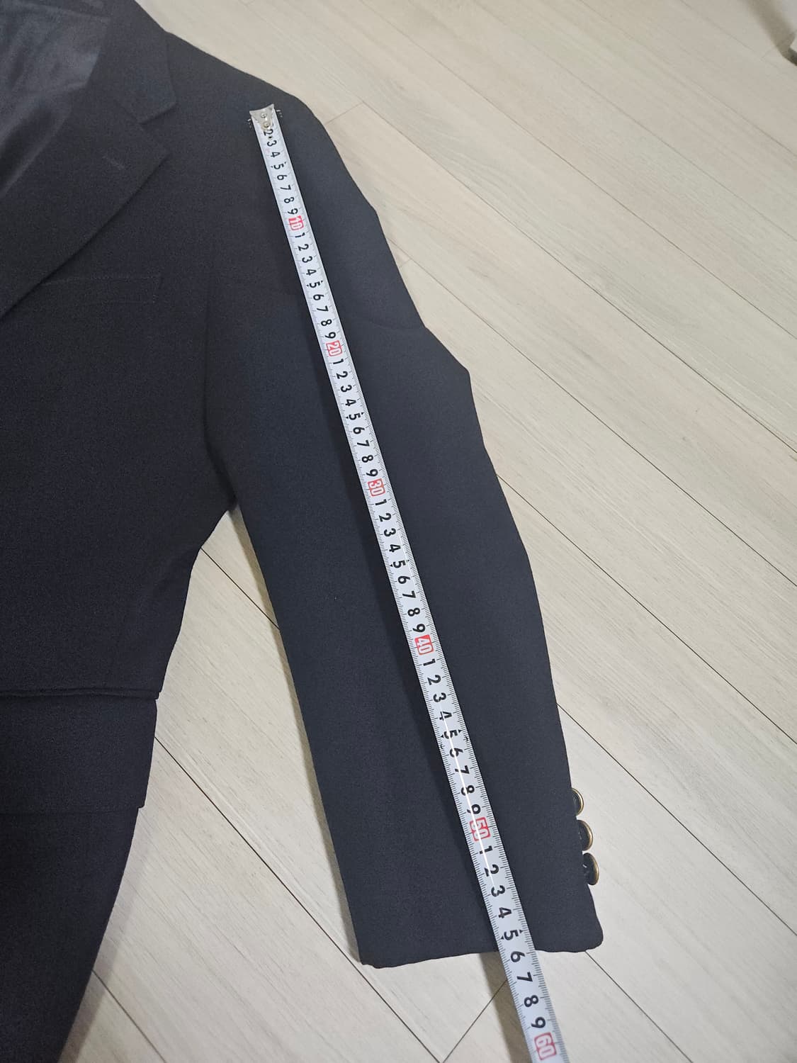 제이프레스 투버튼 금장 블레이저 네이비 105 상품이미지7