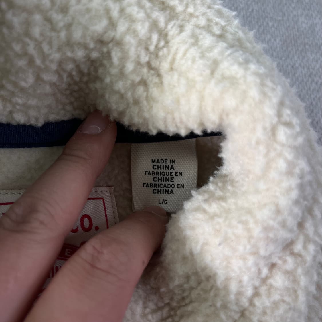 100 리바이스 양털 플리스 자켓 상품이미지4