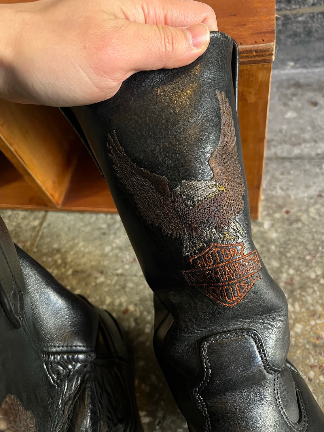 할리데이비슨 세미 스퀘어토 부츠 상품이미지3