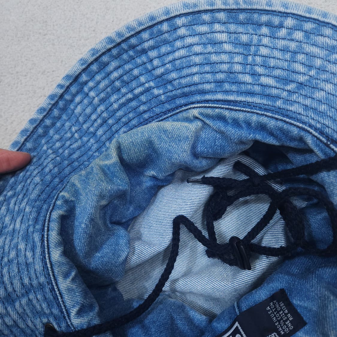 폴로 랄프 로렌 데님 버킷햇 made in usa 상품이미지6