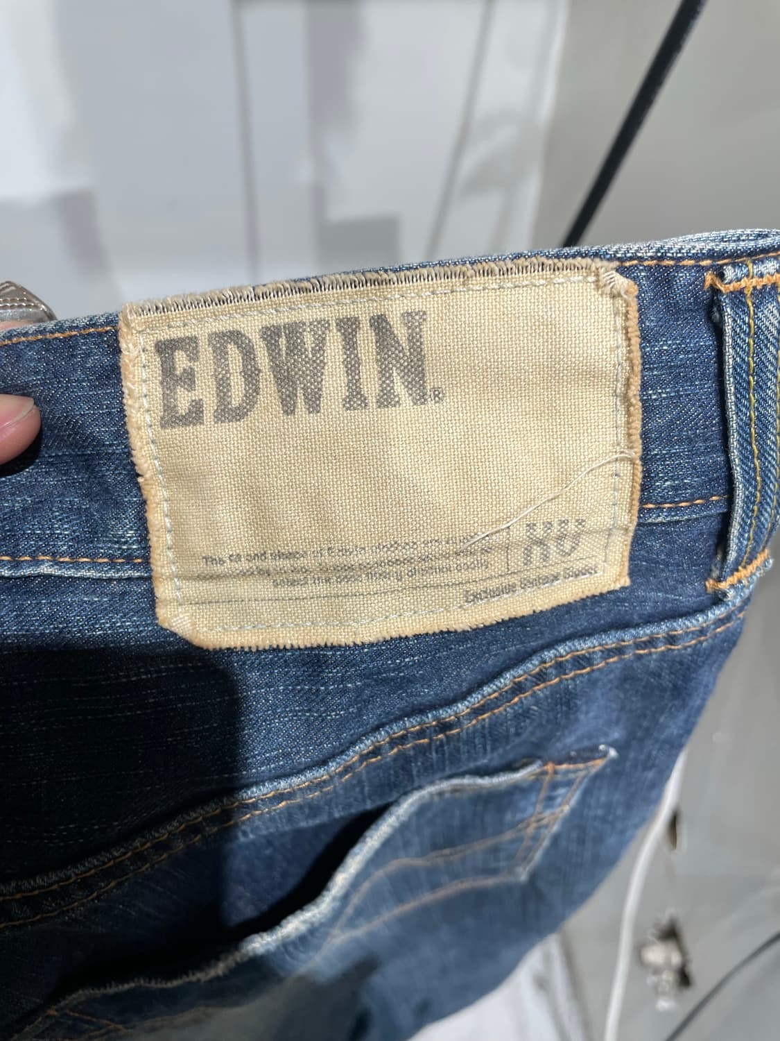 에드윈 웨스턴 루즈핏 데님팬츠  상품이미지4