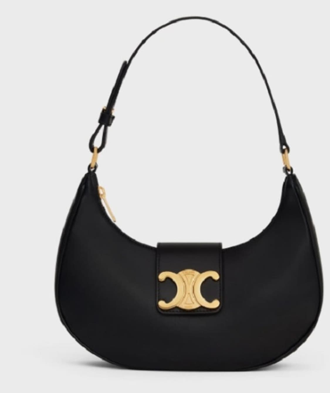 셀린느 미디엄 아바 트리옹프 백 블랙 상품이미지1