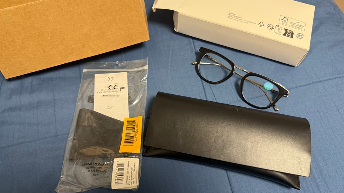 생로랑 차은우 SL753 뿔테안경 상품이미지3