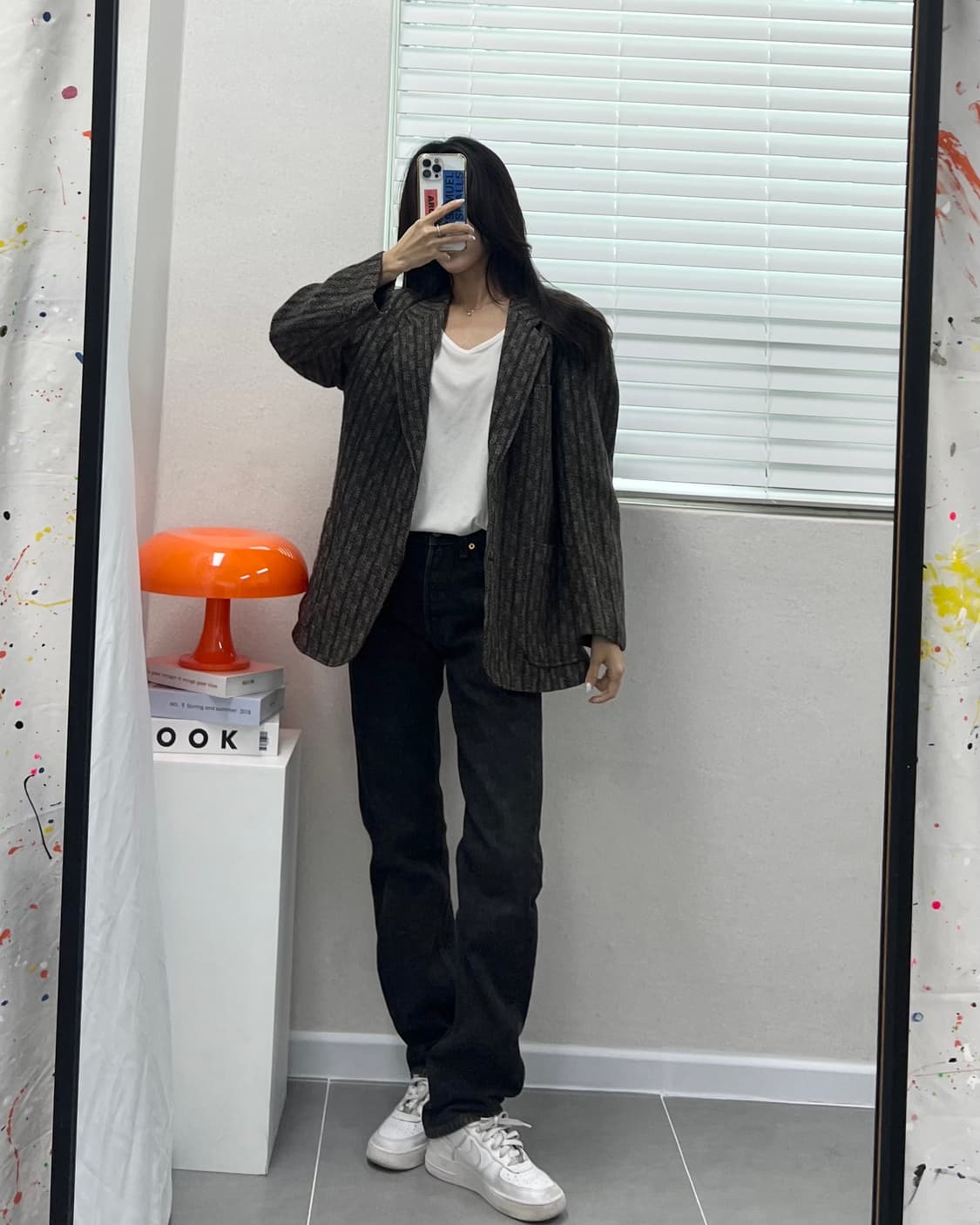 (허단36)00'S 리바이스 USA 501 흑청-M1383 상품이미지8