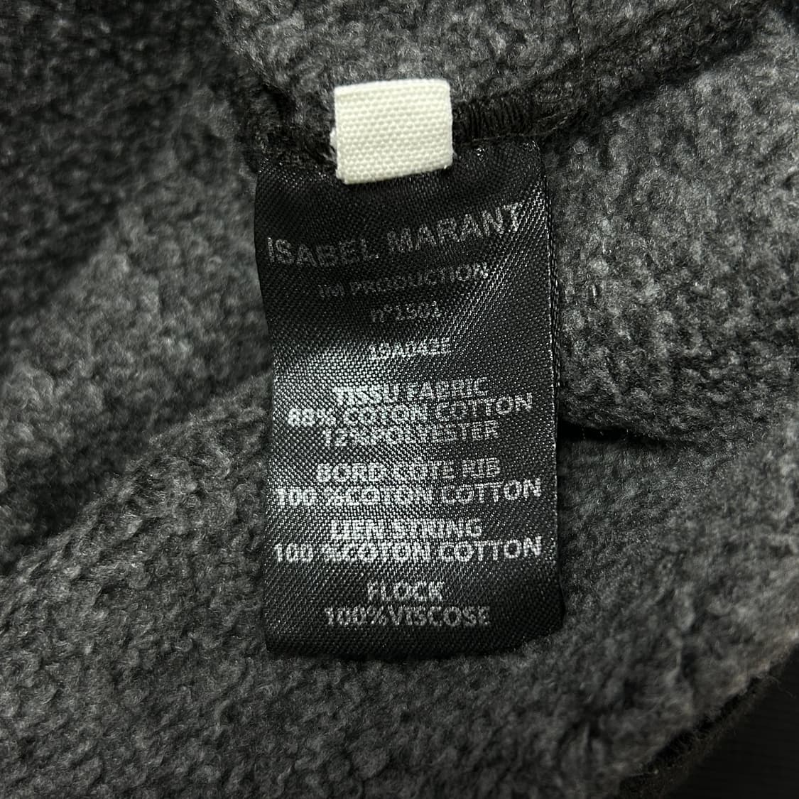 이자벨마랑 만셀 벨루어로고 후드(38) 상품이미지4