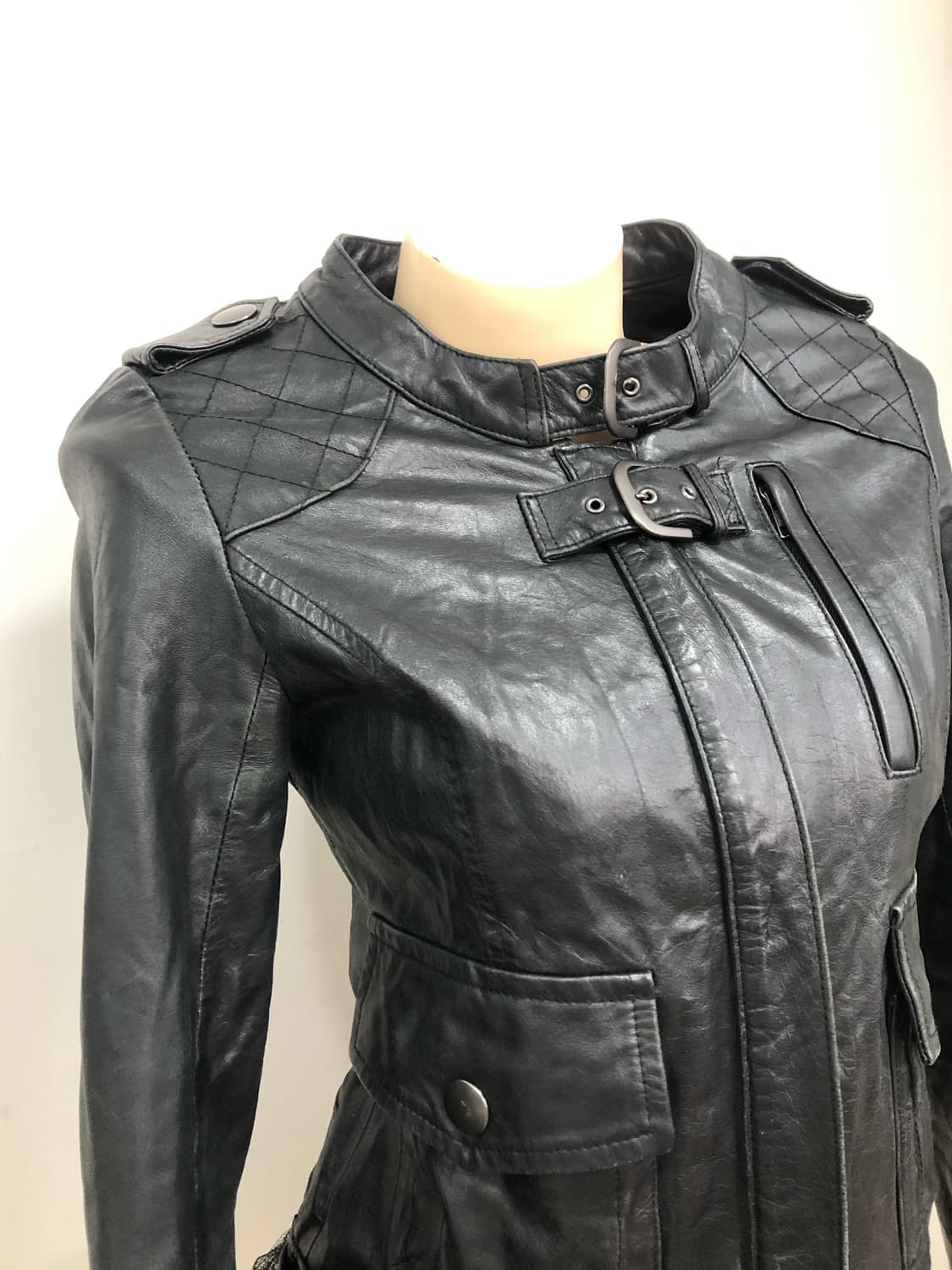 JILLSTUART black buckle rider jacket 상품이미지6