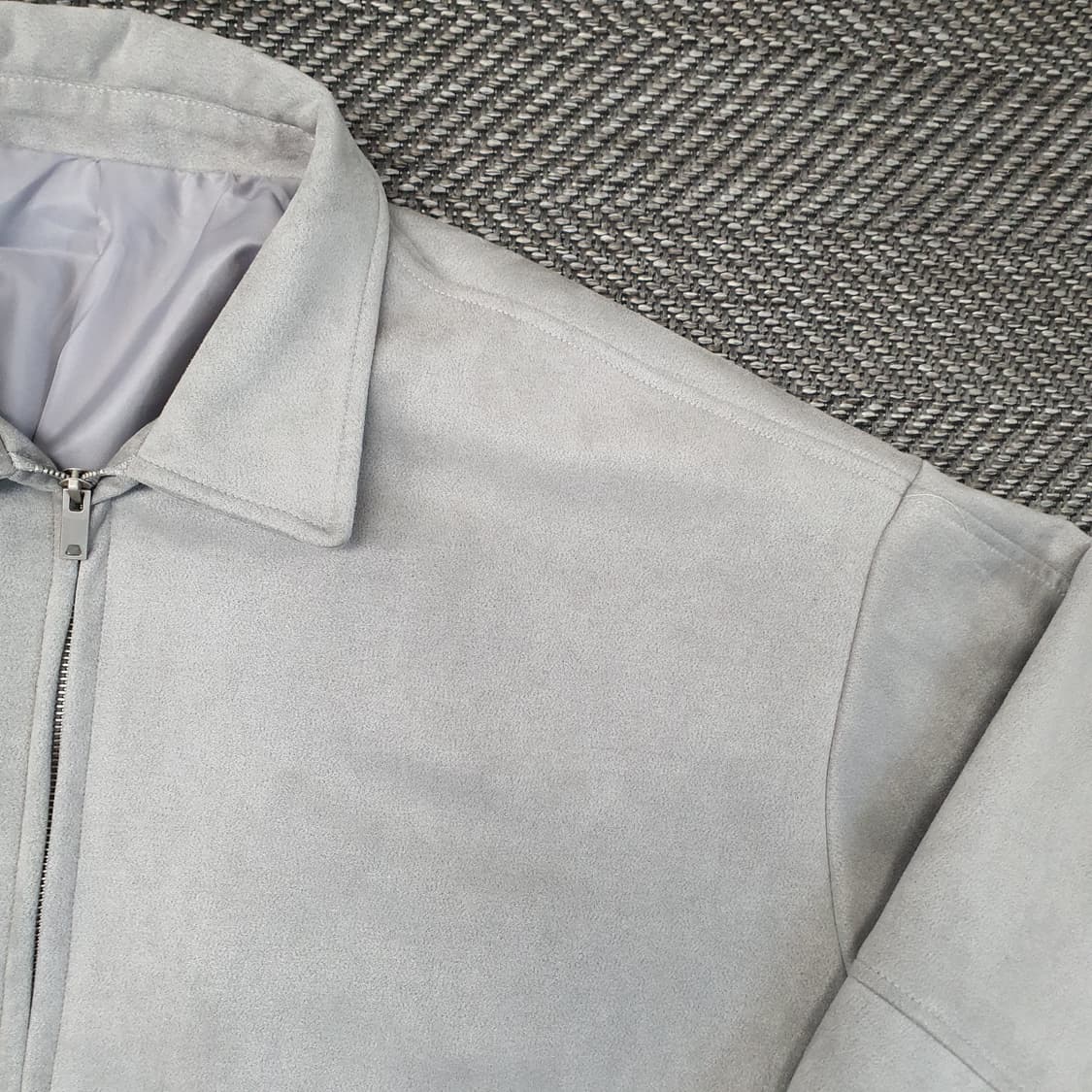 아이러니포르노 스웨이드 집업자켓 남자105 상품이미지3