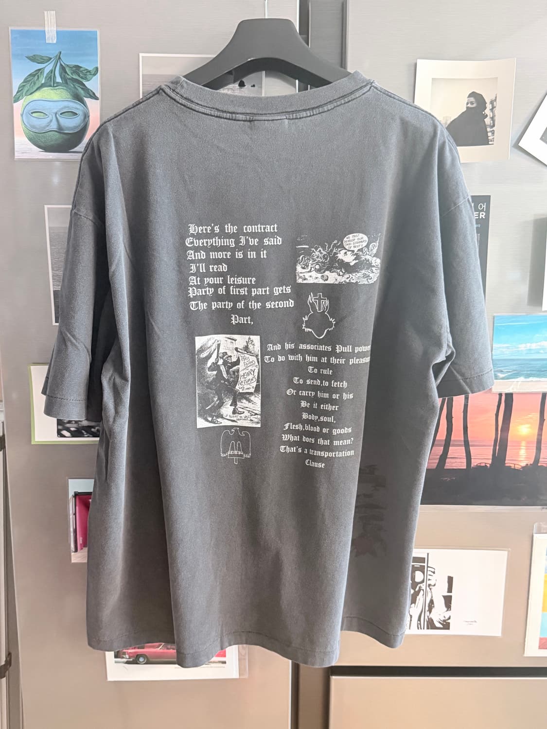 핑거프레스 티셔츠 상품이미지2