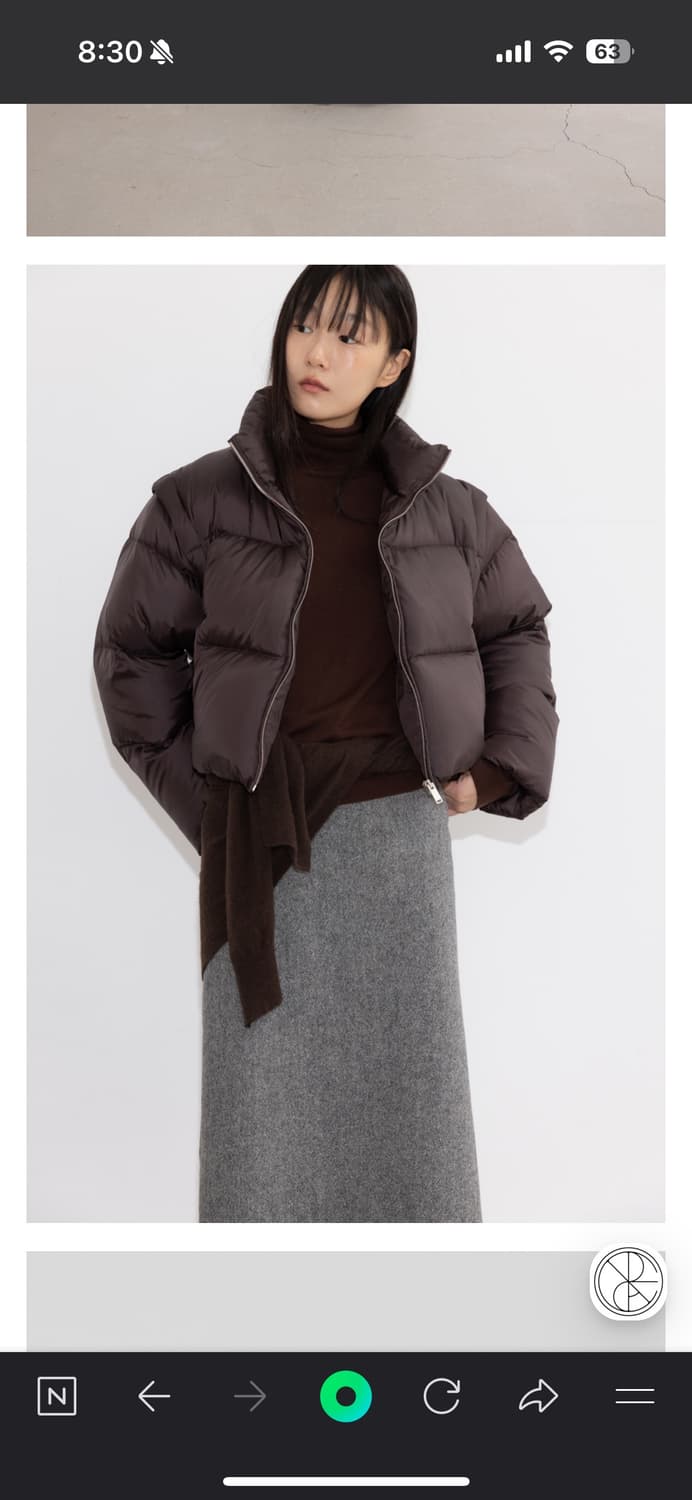rrace puffer down jacket 패딩 상품이미지2