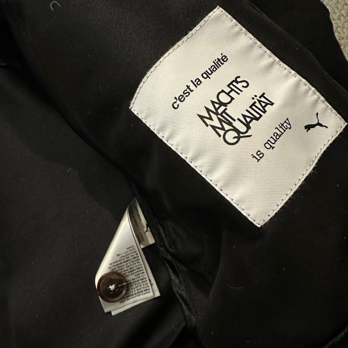 퓨마 MMQ 프리미엄(PUMA) 스웨이드 헤링턴 자켓 상품이미지8