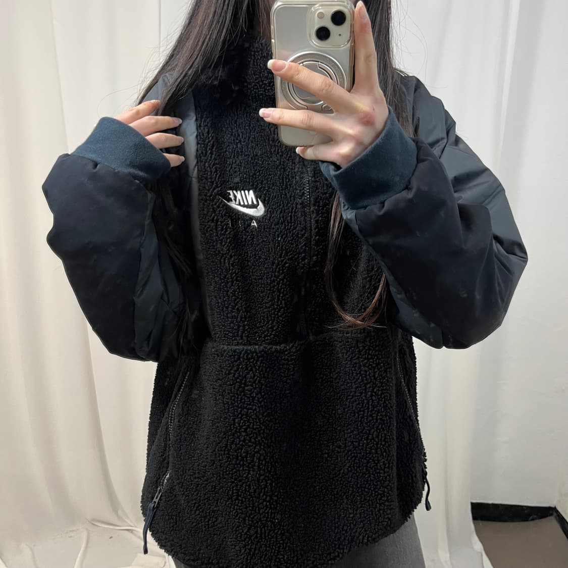 Nike Black Fleece Jacket 상품이미지3