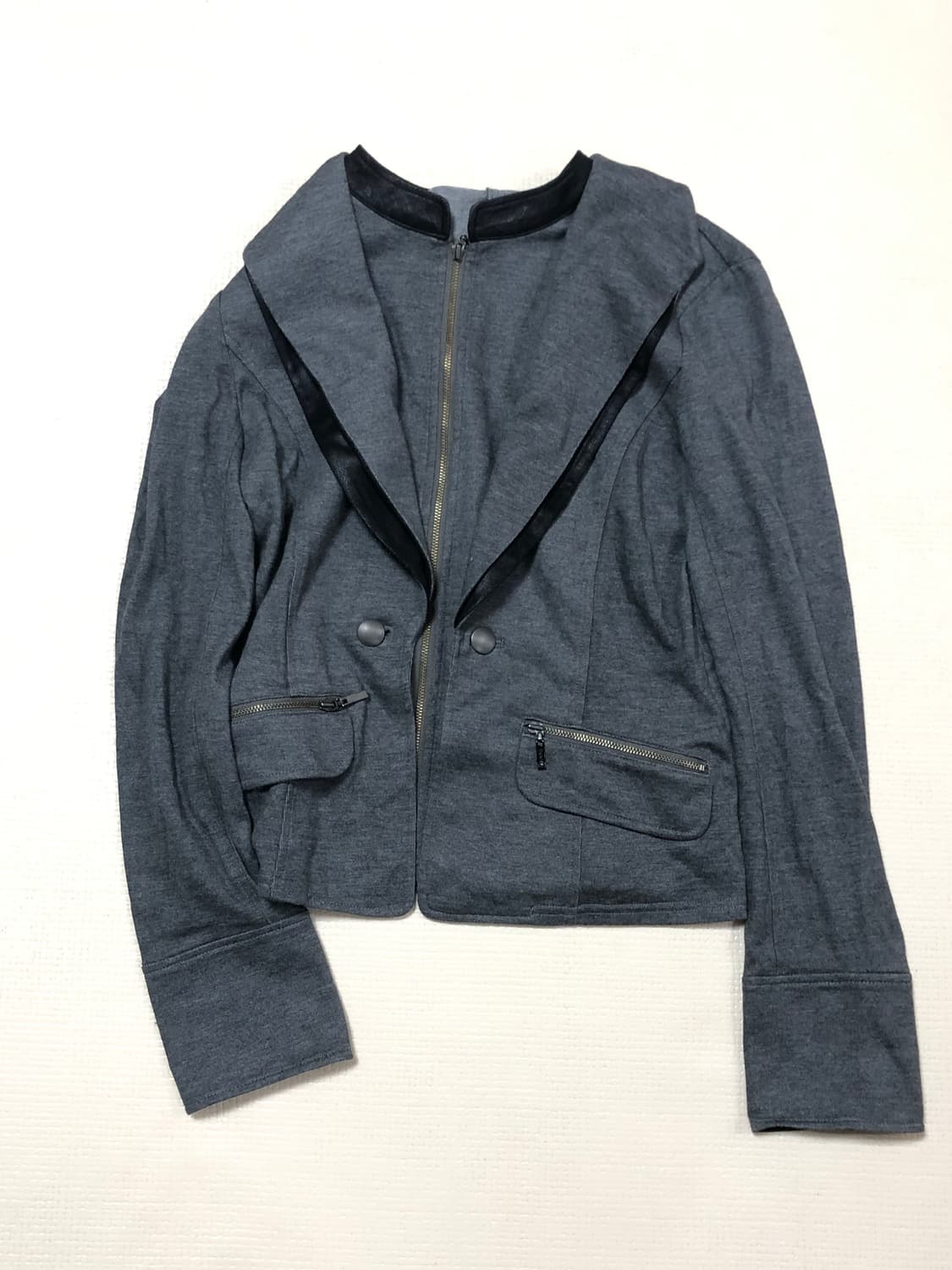 빈티지 그레이 펑크 자켓 상품이미지9