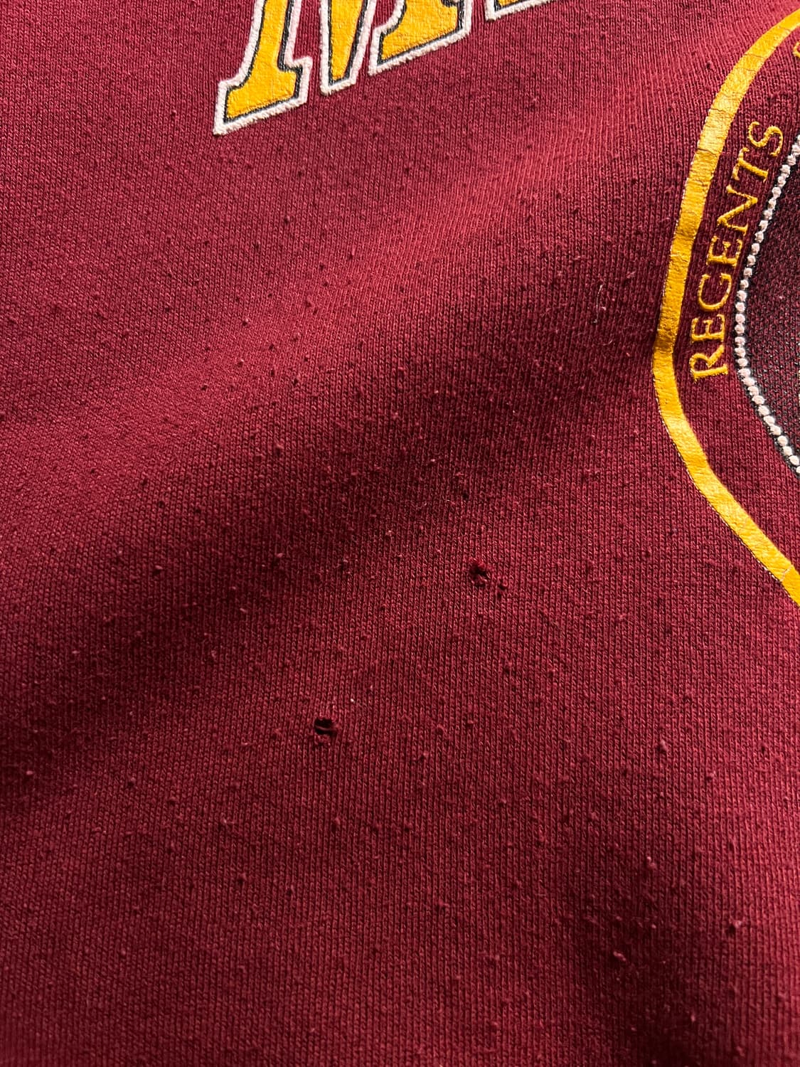 [L]90's Made in USA 미네소타 유니버시티 버건디 스웻셔츠 상품이미지3