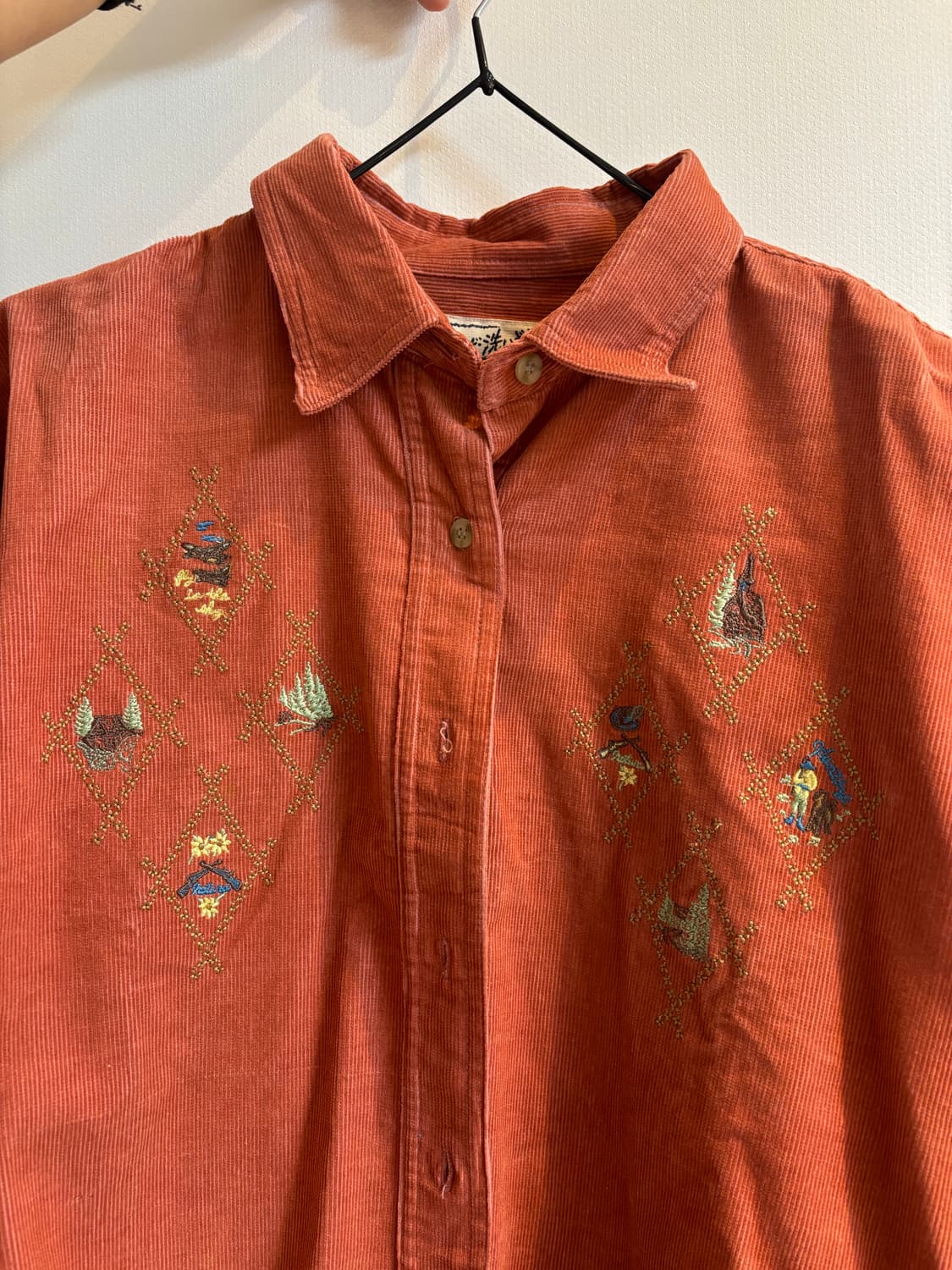 빈티지 코듀로이 셔츠 상품이미지4