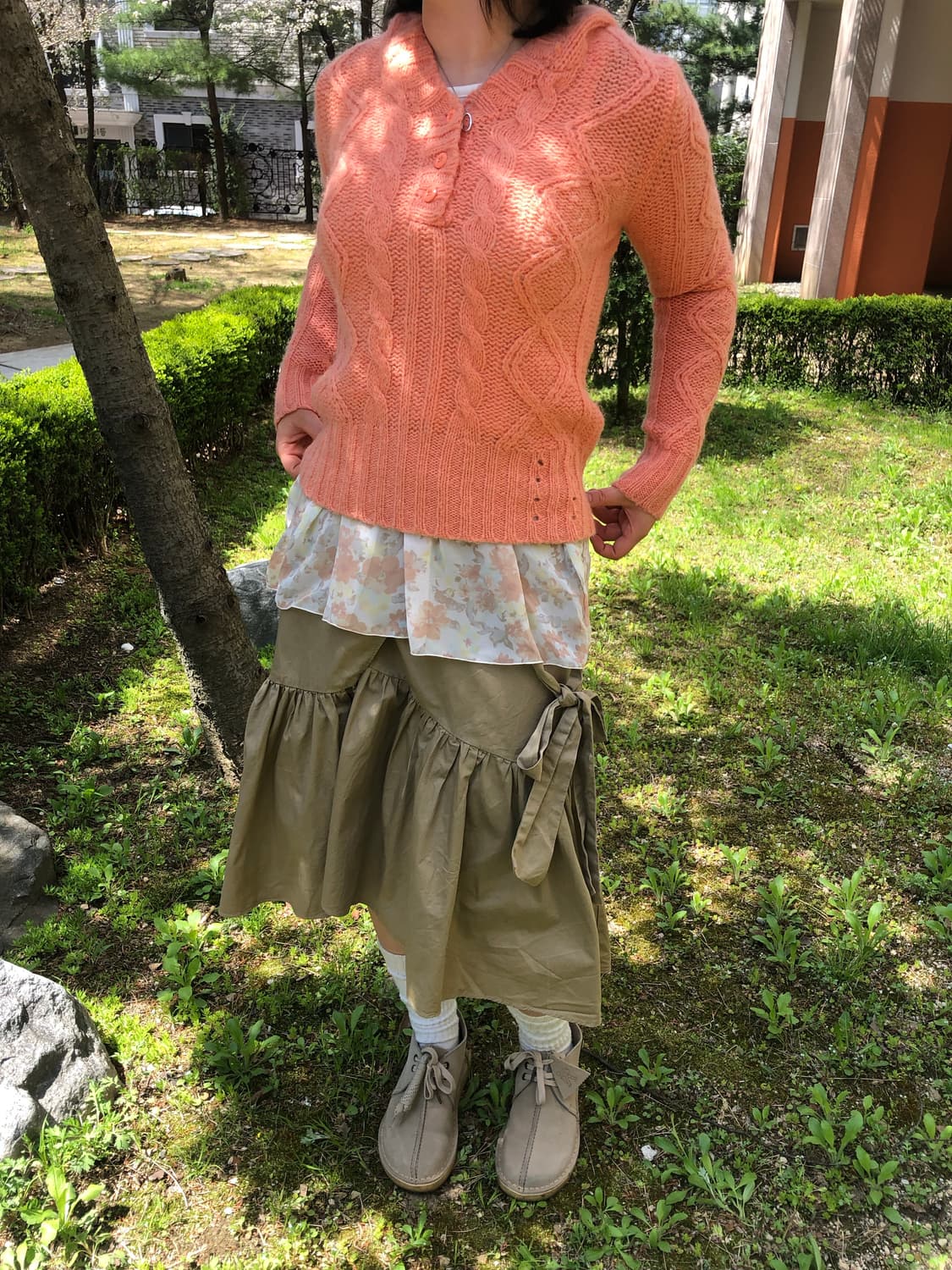 복숭아 모리걸 레이어드 코디🍑 상품이미지4