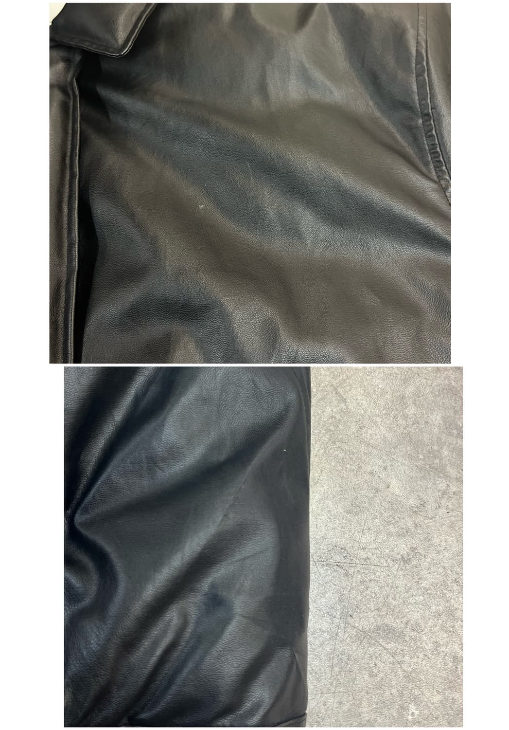 빈티지 레더 자켓 블랙 #csz2739 상품이미지6