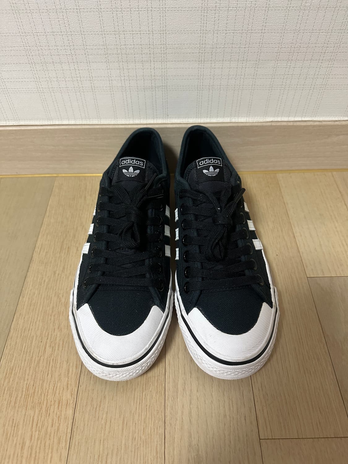 아디다스 니짜 코어 블랙 클라우드 화이트 250 상품이미지2