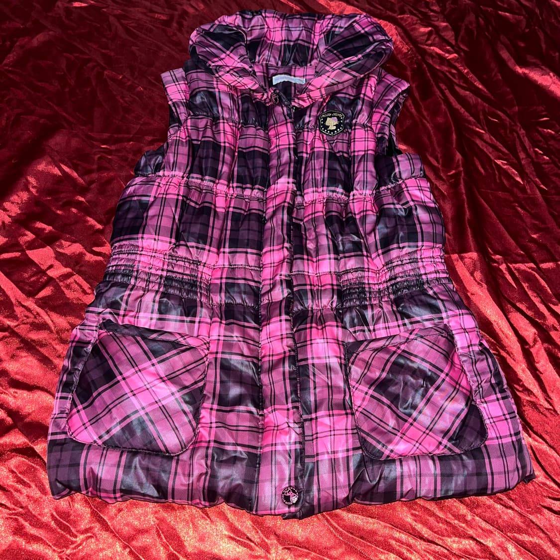 헬로키티 키치갸루 조끼패팅 상품이미지1