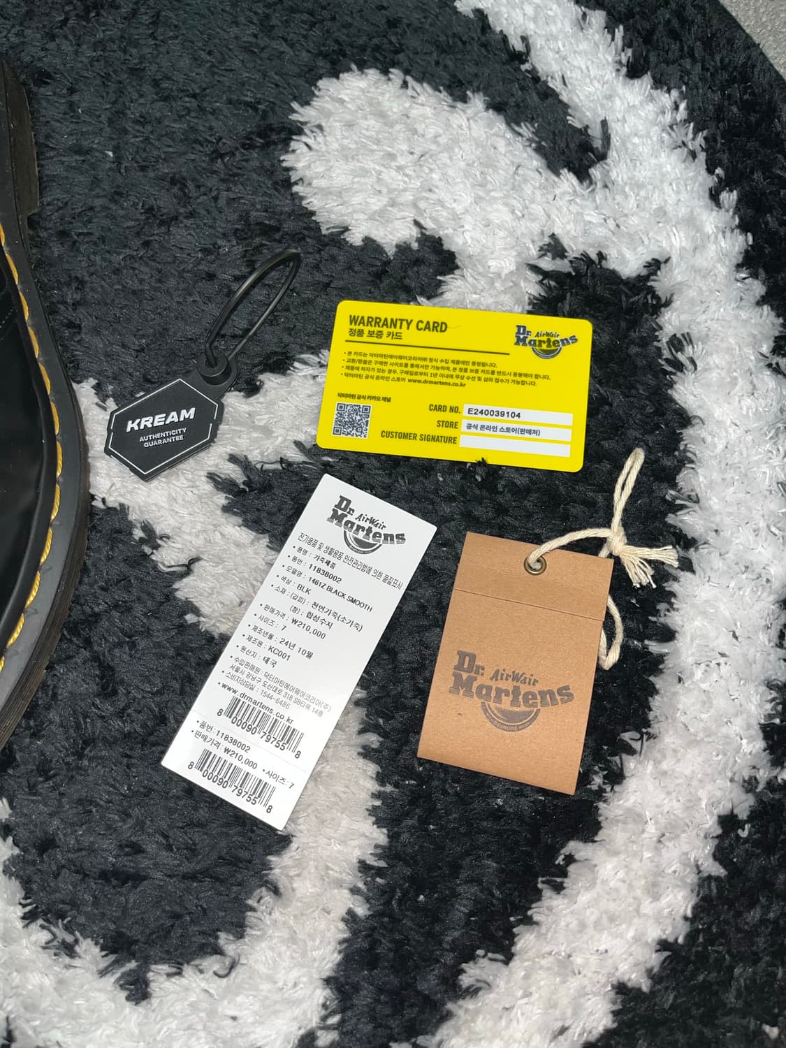 닥터마틴 1461 스무스 블랙 상품이미지4